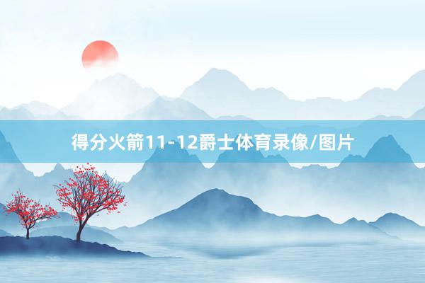得分火箭11-12爵士体育录像/图片