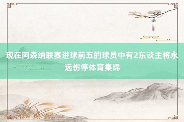 现在阿森纳联赛进球前五的球员中有2东谈主将永远伤停体育集锦