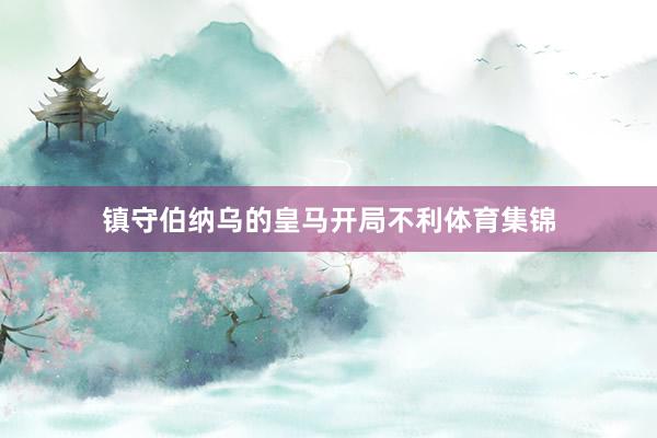 镇守伯纳乌的皇马开局不利体育集锦