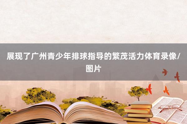 展现了广州青少年排球指导的繁茂活力体育录像/图片