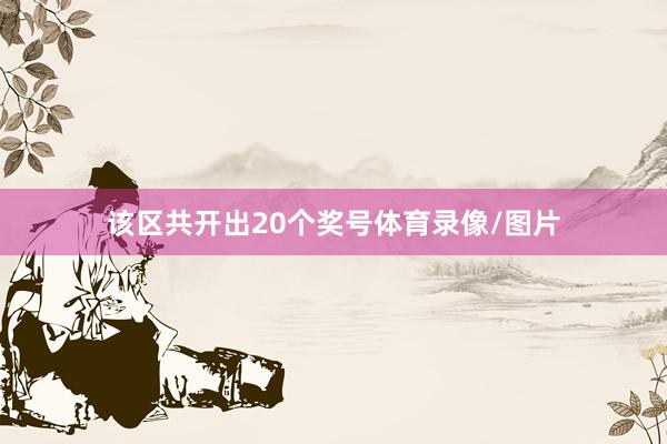 该区共开出20个奖号体育录像/图片