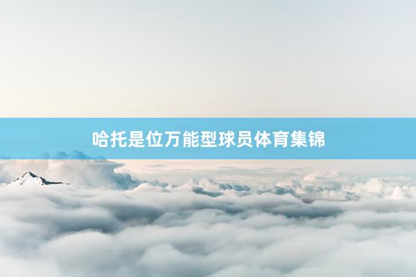 哈托是位万能型球员体育集锦