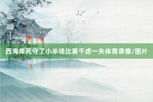 西海岸死守了小半场比赛千虑一失体育录像/图片