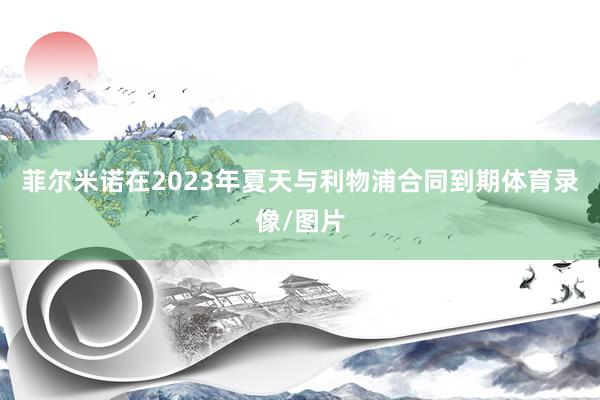 菲尔米诺在2023年夏天与利物浦合同到期体育录像/图片