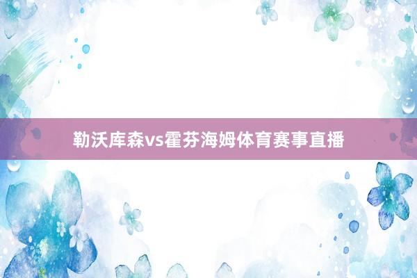 勒沃库森vs霍芬海姆体育赛事直播