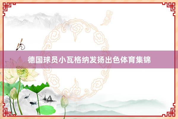 德国球员小瓦格纳发扬出色体育集锦