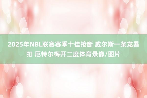 2025年NBL联赛赛季十佳抢断 威尔斯一条龙暴扣 厄特尔梅开二度体育录像/图片