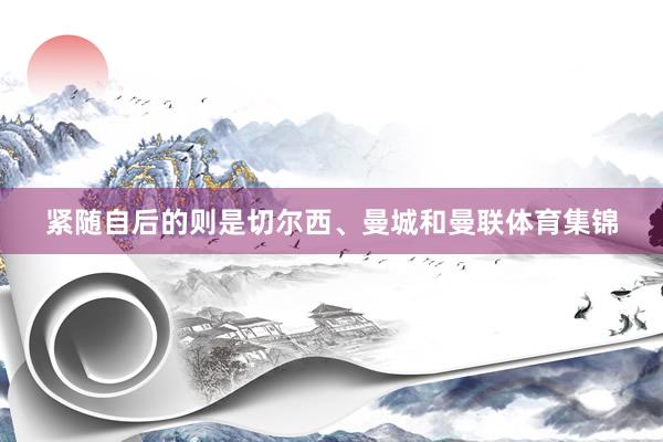 紧随自后的则是切尔西、曼城和曼联体育集锦