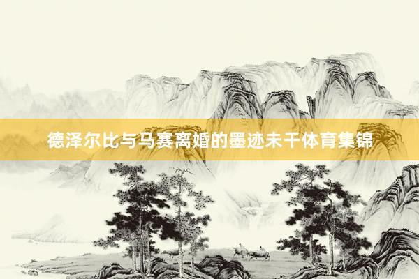 德泽尔比与马赛离婚的墨迹未干体育集锦